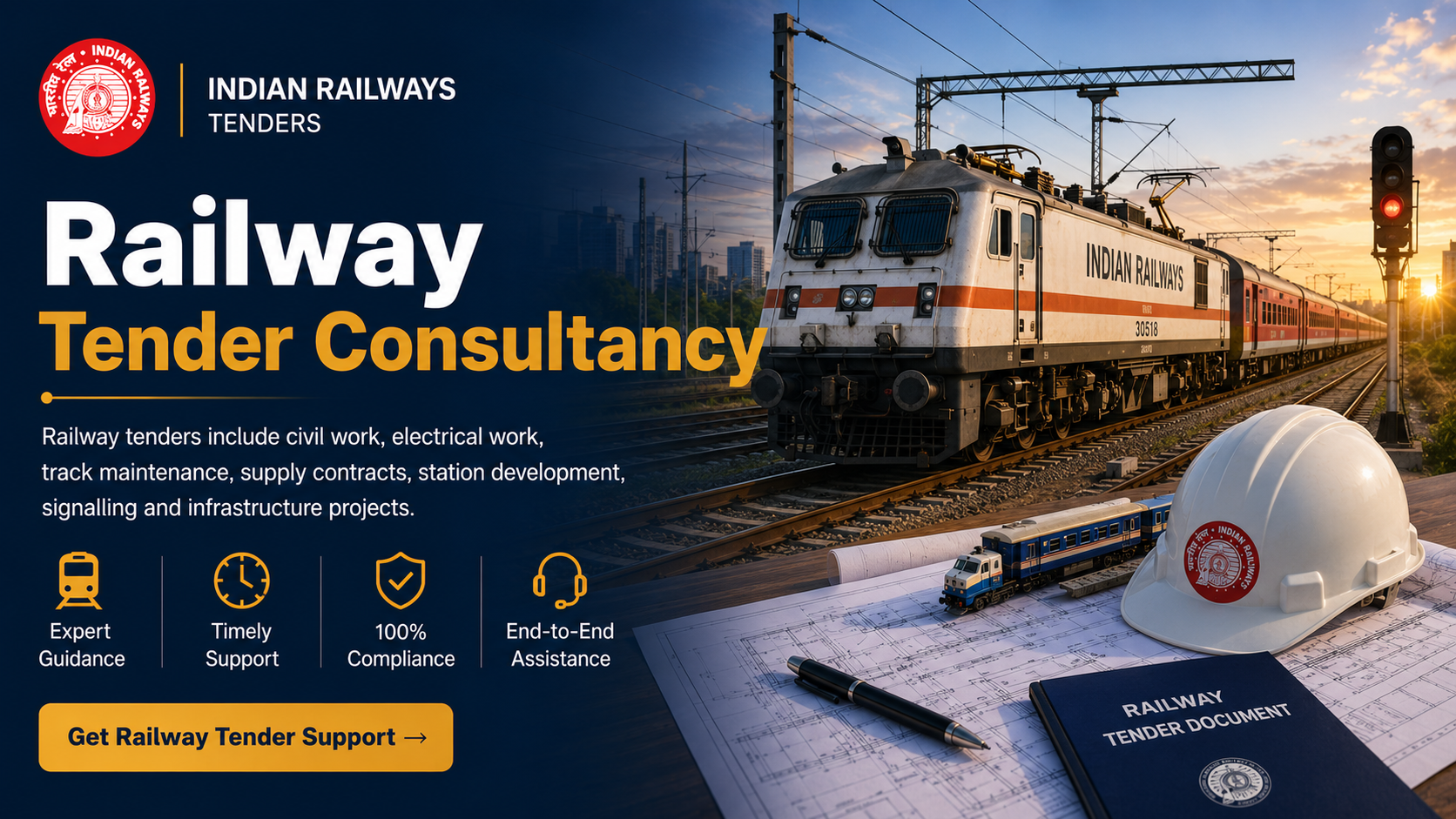 Indian Railway Tender Consultancy and IREPS Tender Support - Nivix India