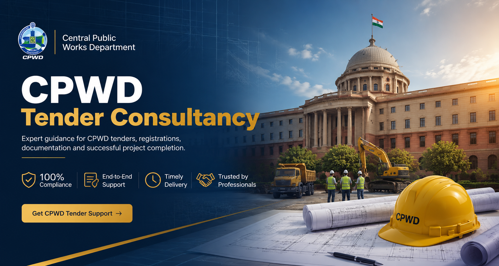CPWD Tender Consultancy and Tender Support - Nivix India