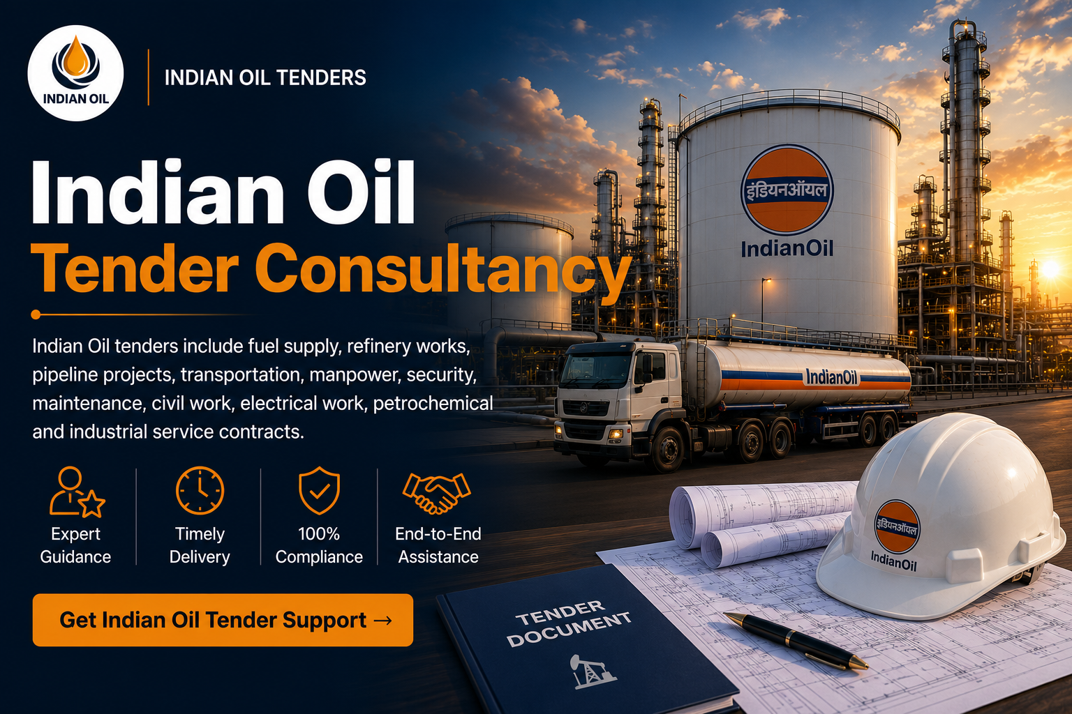 Indian Oil Tender Consultancy and IOCL Tender Support - Nivix India