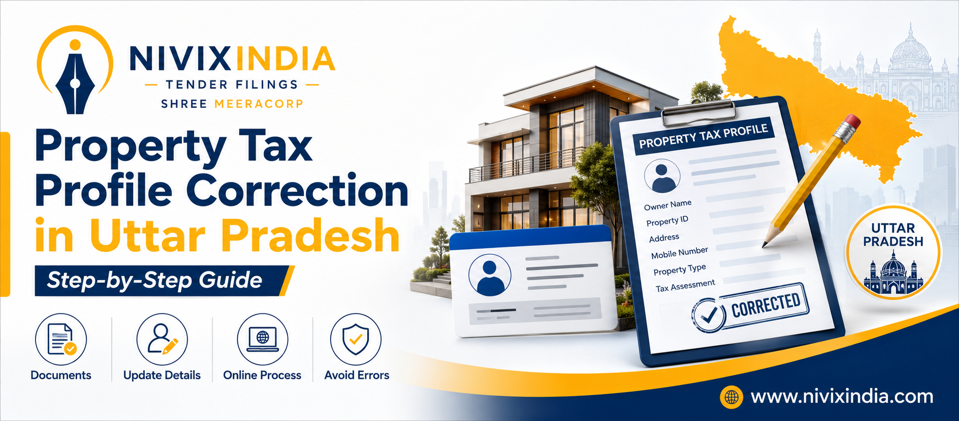 Property Tax Profile Correction in Uttar Pradesh: Step-by-Step Guide