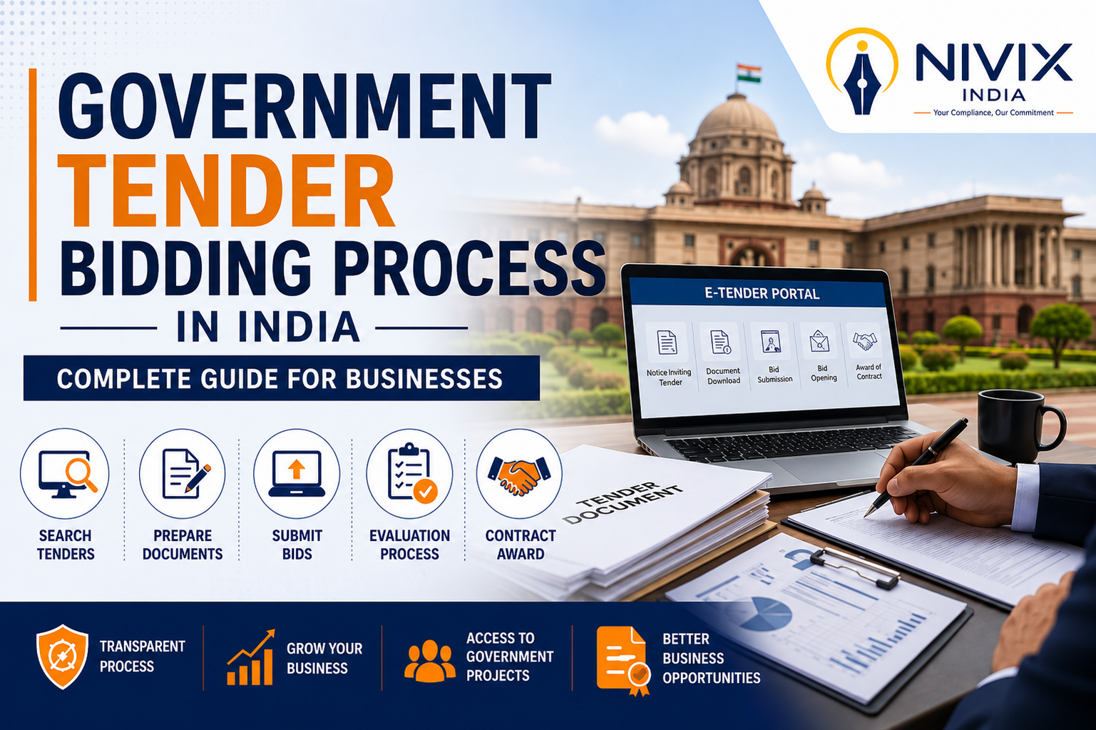 Government Tender Bidding Process in India: