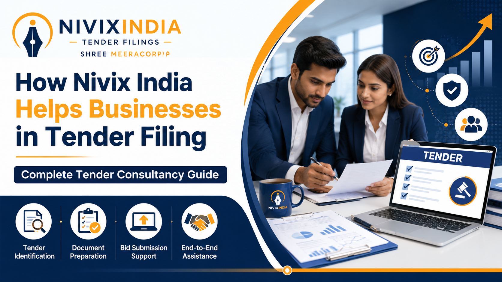 How Nivix India Helps Businesses in Tender Filing | Complete Tender Consultancy Guide
