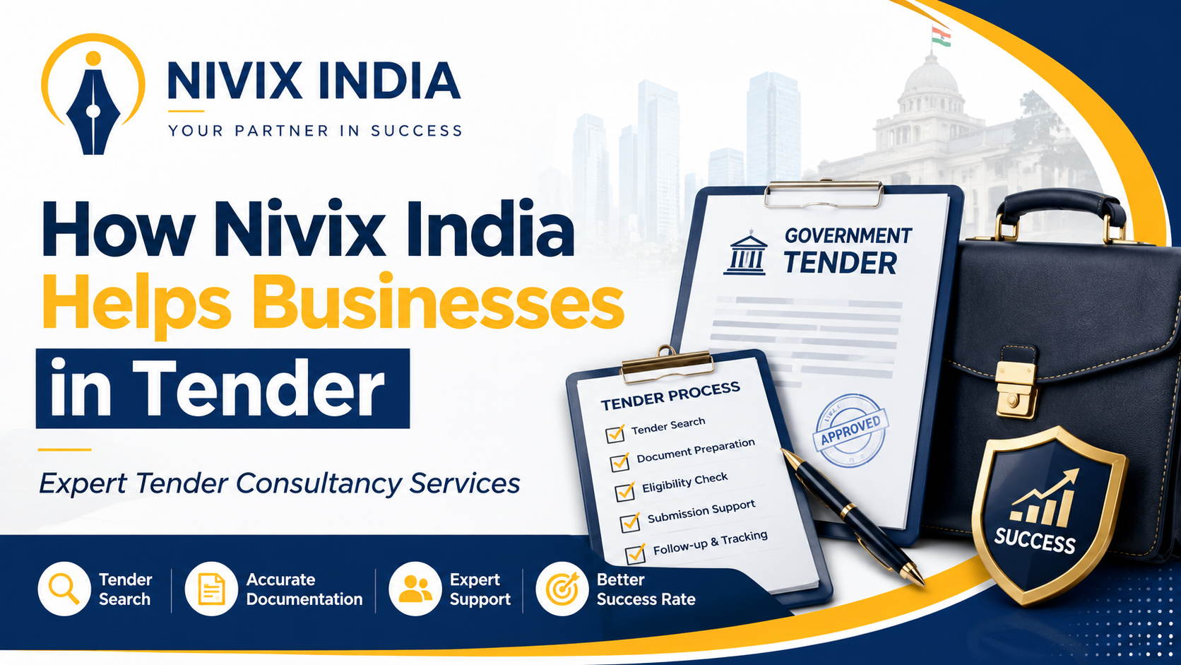How Nivix India Helps Businesses in Tender