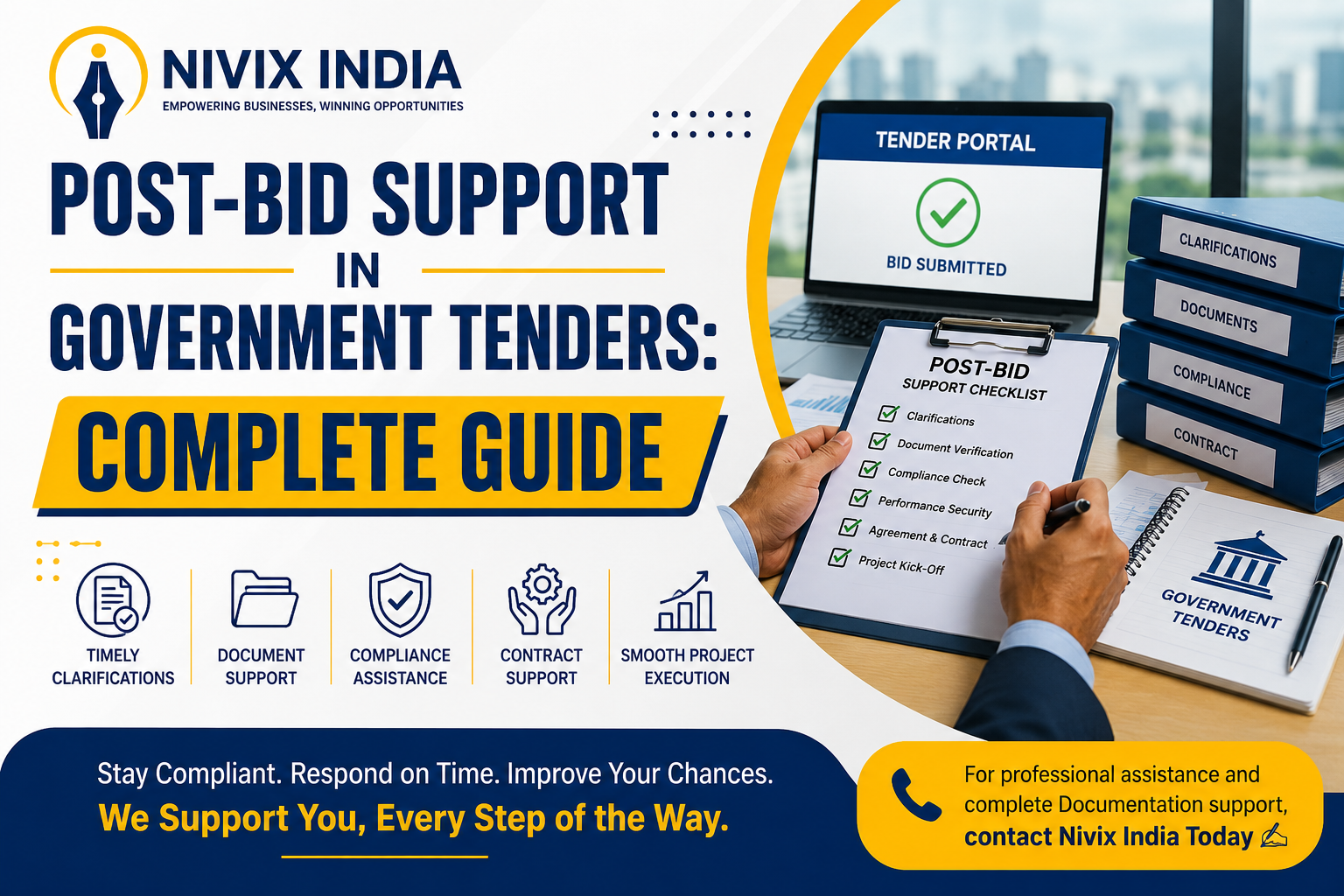 Post-Bid Support in Government Tenders: Complete Guide