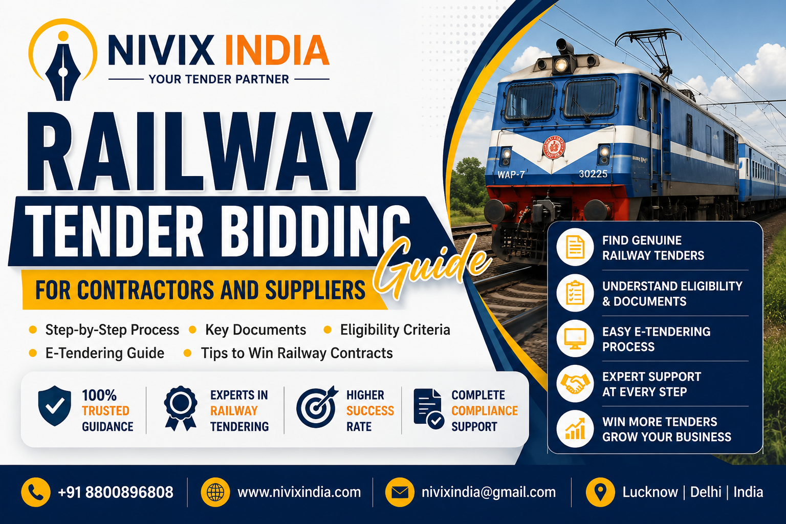 Railway Tender Bidding Guide for Contractors and Suppliers