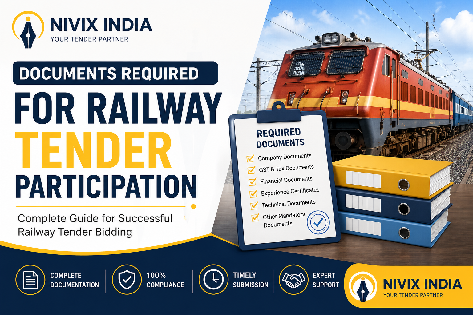 Documents Required for Railway Tender Participation