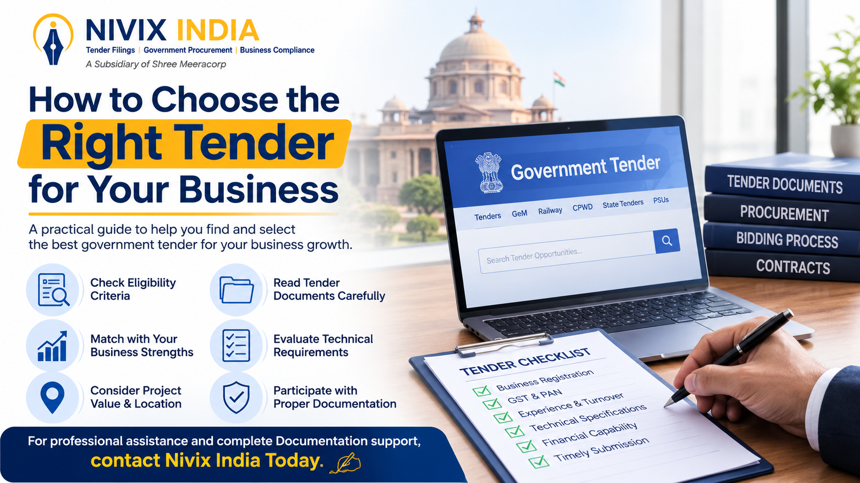 How to Choose the Right Tender for Your Business – A Practical Guide for Beginners