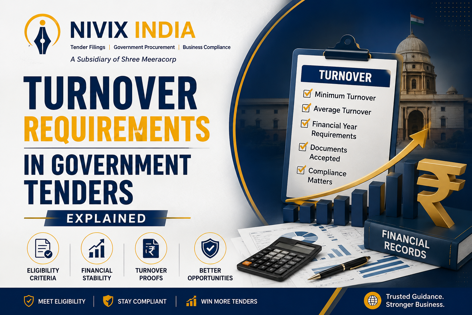 Turnover Requirements in Government Tenders Explained