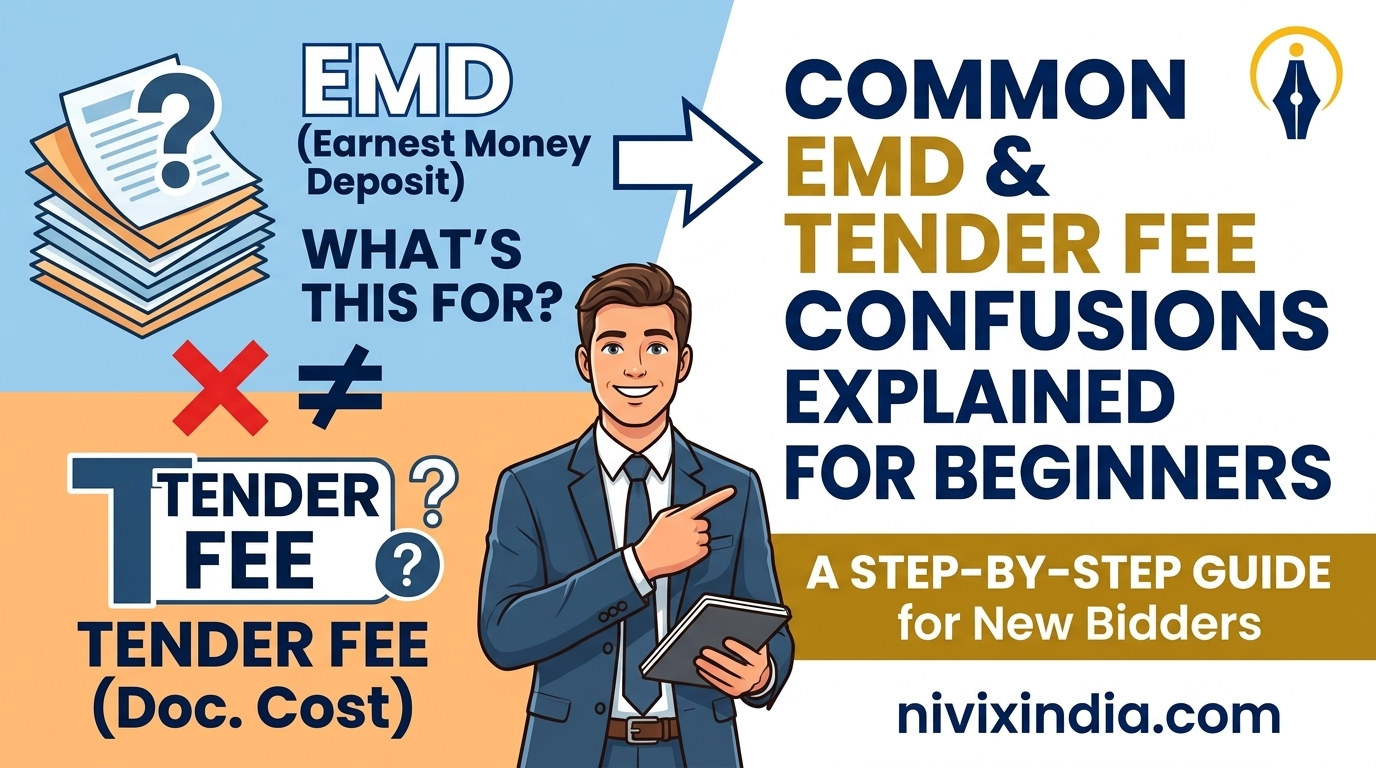 Common EMD and Tender Fee Confusions Explained for Beginners