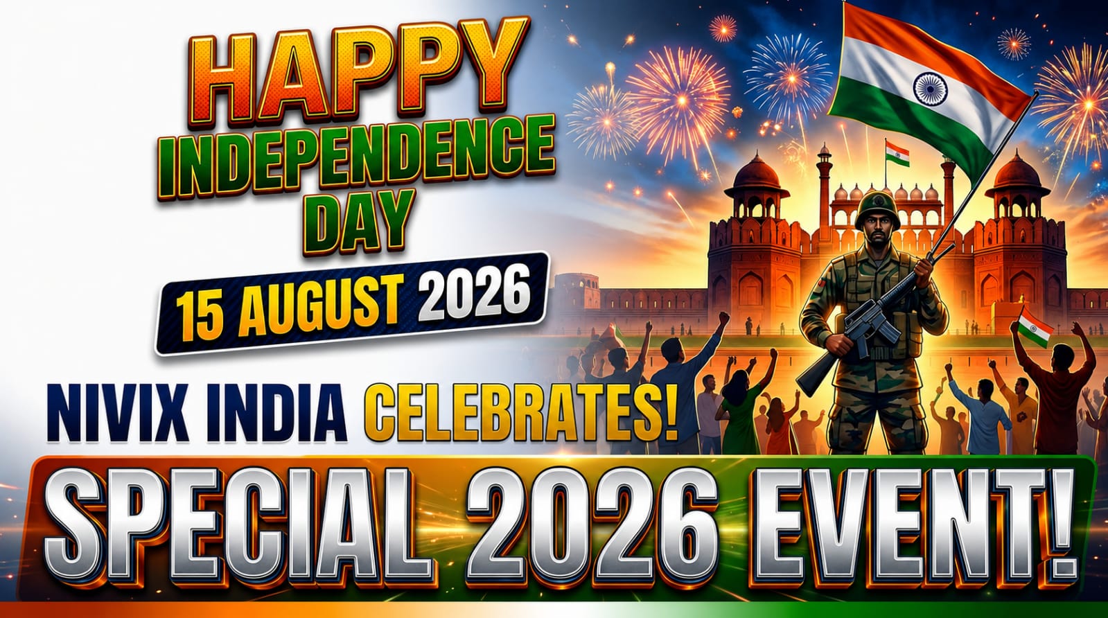 80th Independence Day 2026 – Celebrating a Stronger India | Nivix India