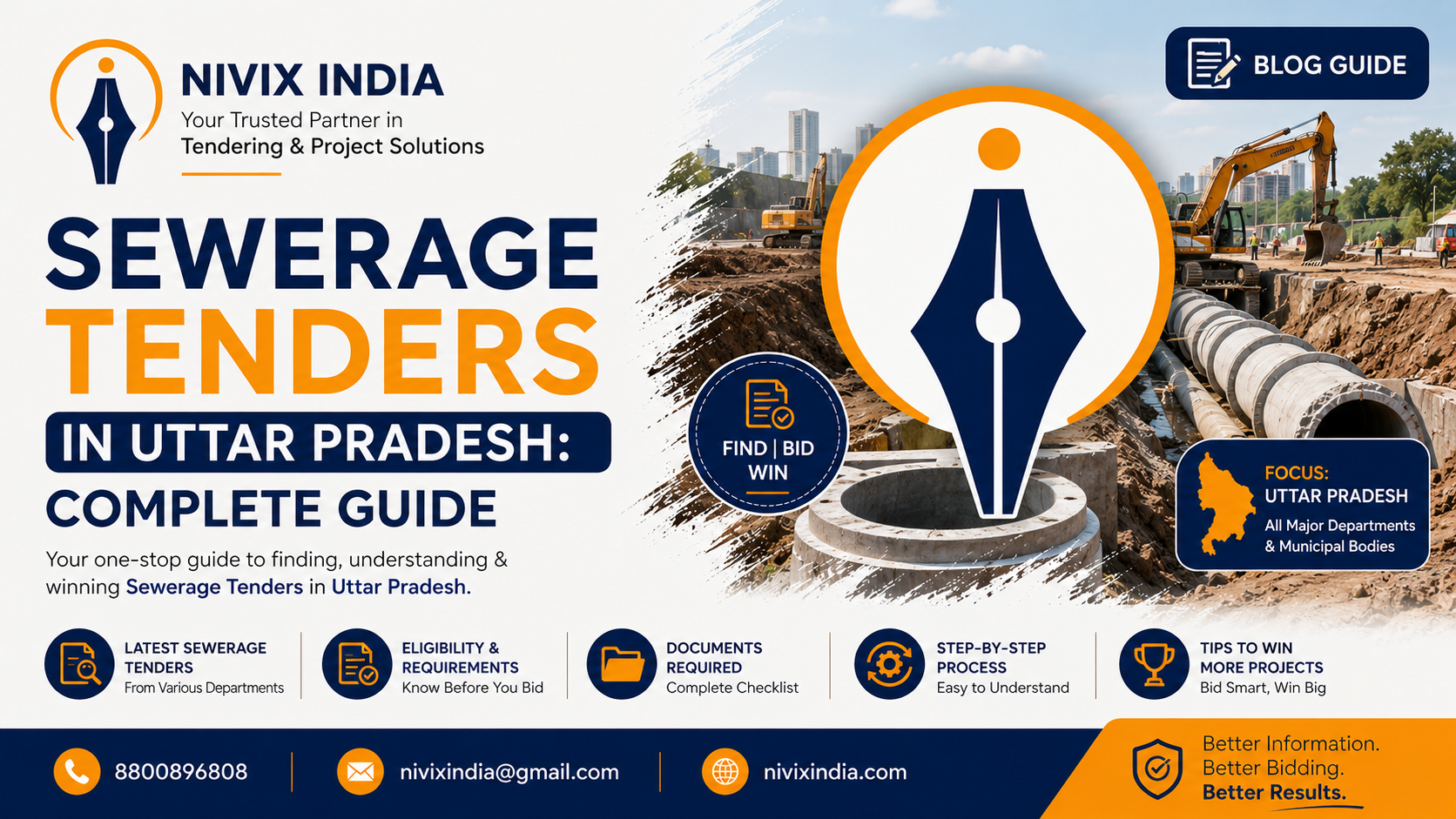 Sewerage Tenders in Uttar Pradesh: Complete Guide