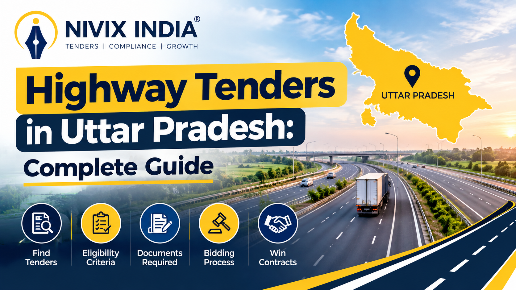 Highway Tenders in Uttar Pradesh: Complete Guide - Nivix India