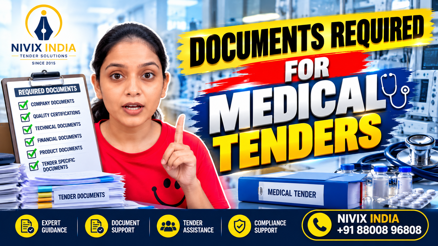 Documents Required for Medical Tenders - Nivix India