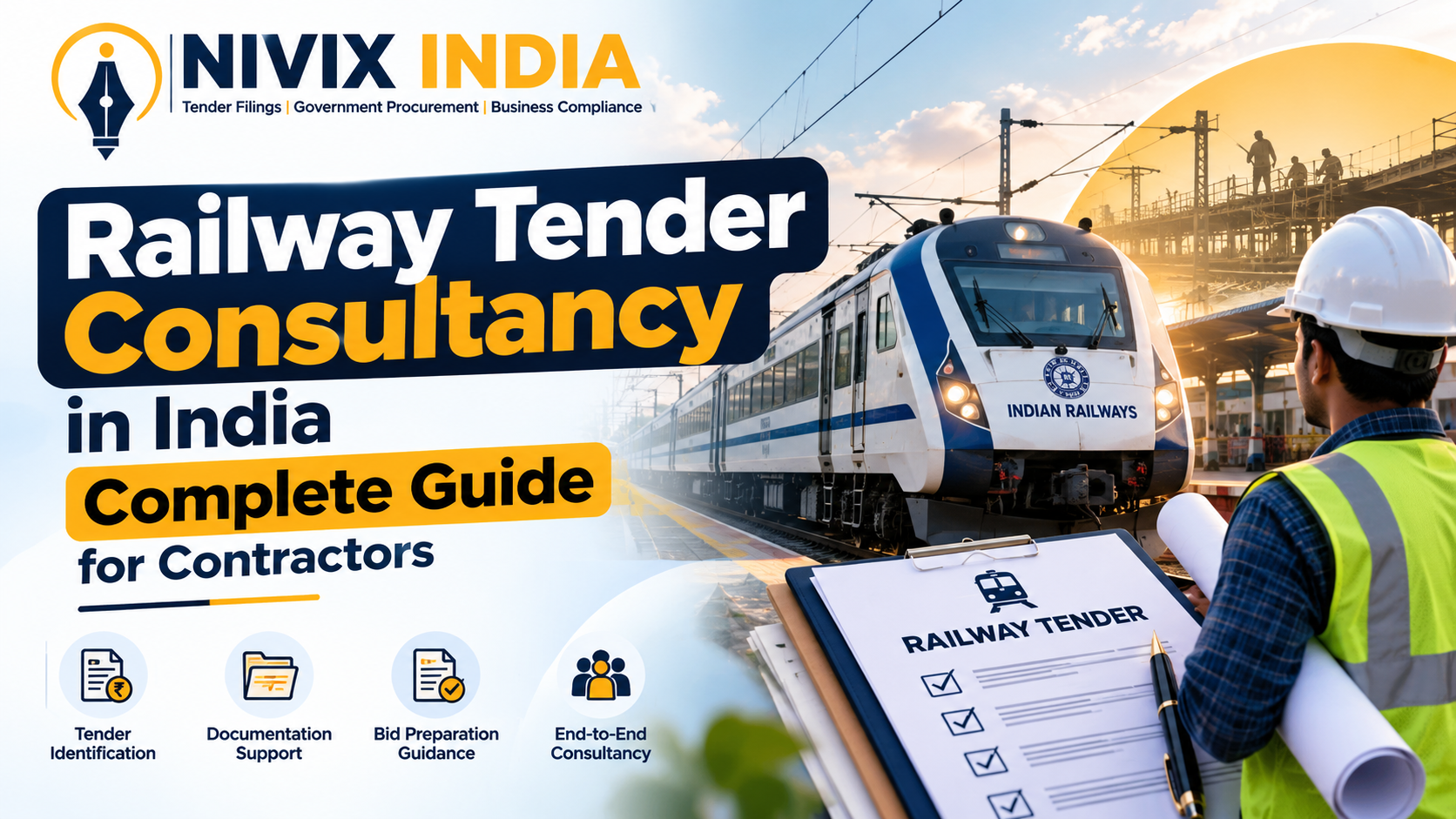 Railway Tender Consultancy in India: Complete Guide for Contractors - Nivix India