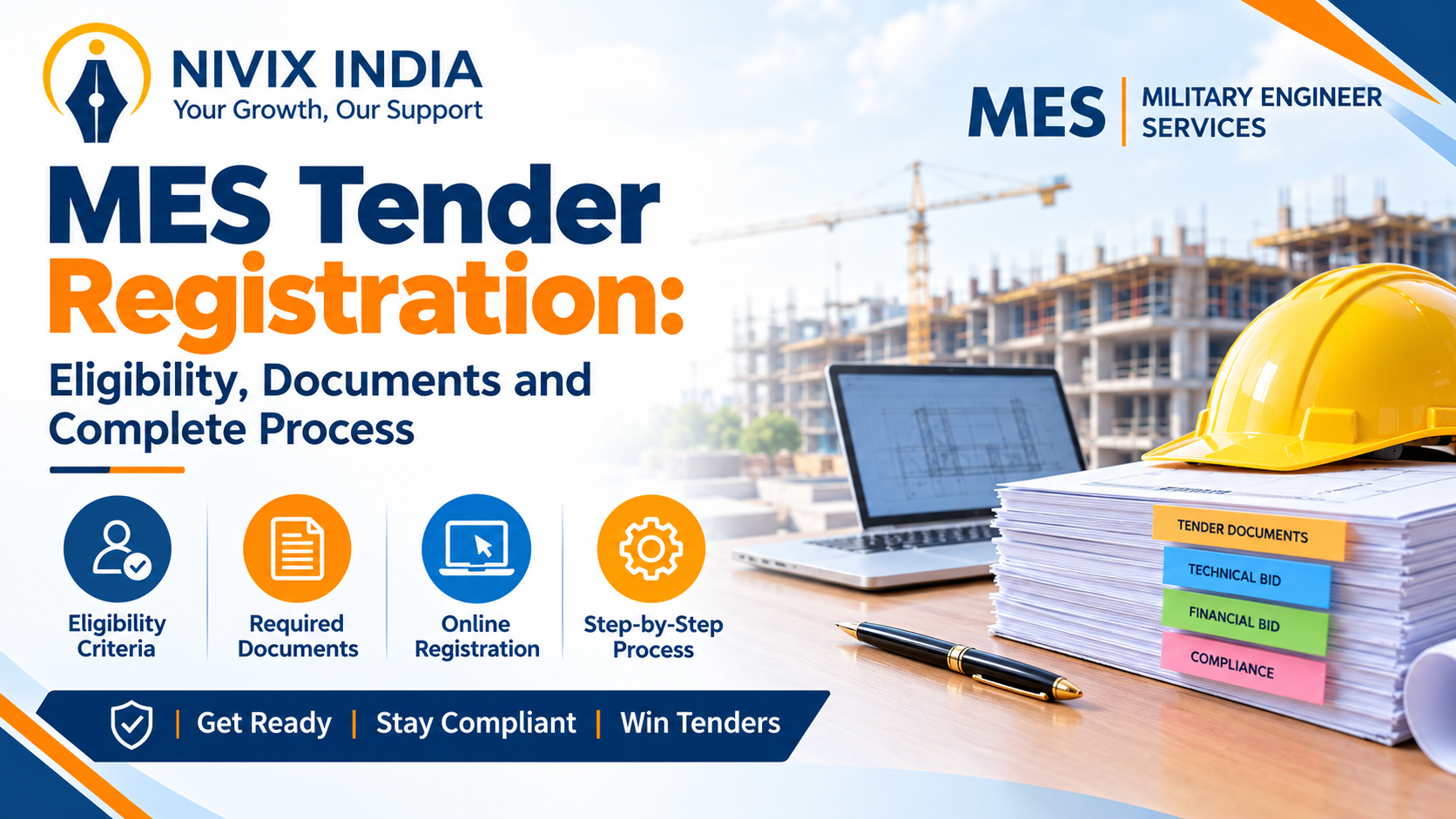 MES Tender Registration: Eligibility, Documents and Complete Process - Nivix India